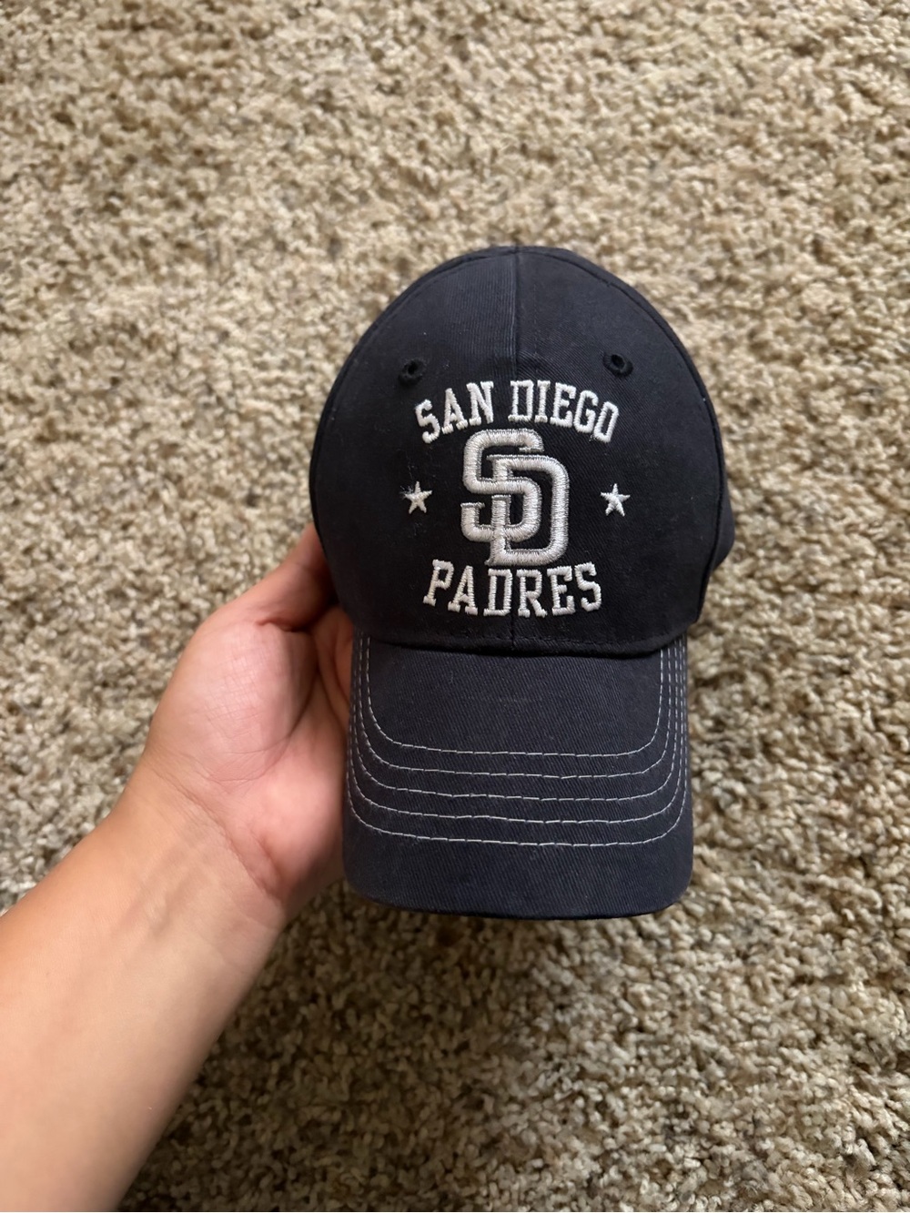 San Diego Padres Navy Baseball Cap